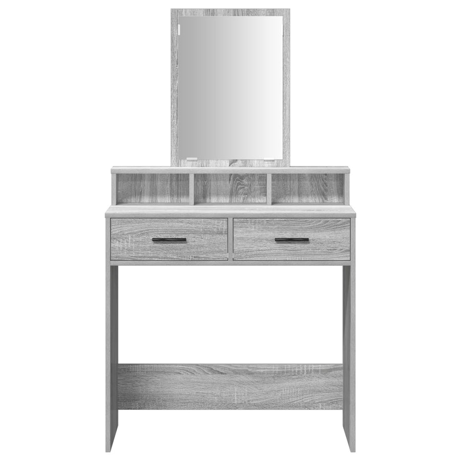 Kaptafel Met Lade Grijs Sonoma 79 x 41 x 140 cm Grijze sonoma