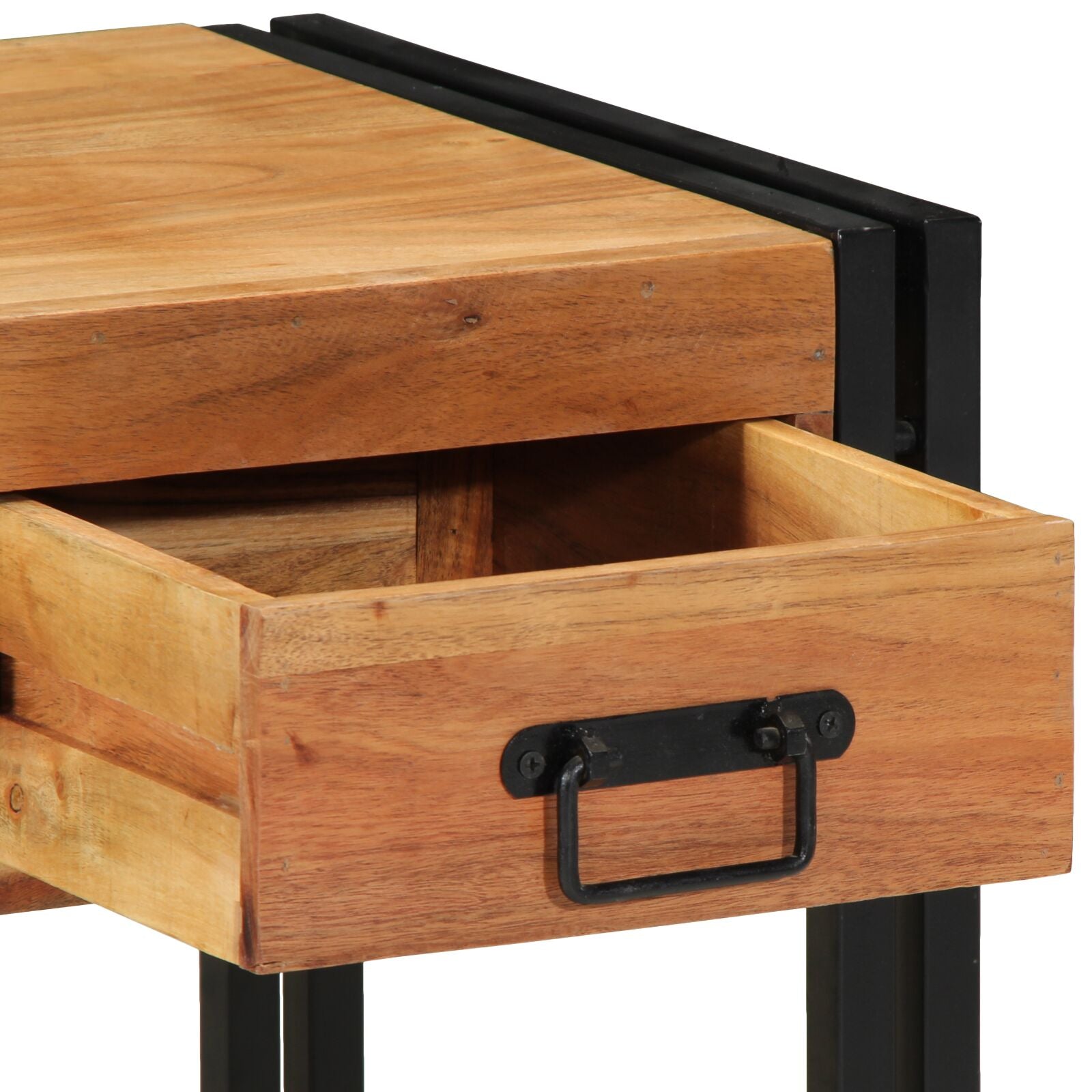 Nachtkastjes 2 Pack 40 x 40 x 50 cm Massief acaciahout