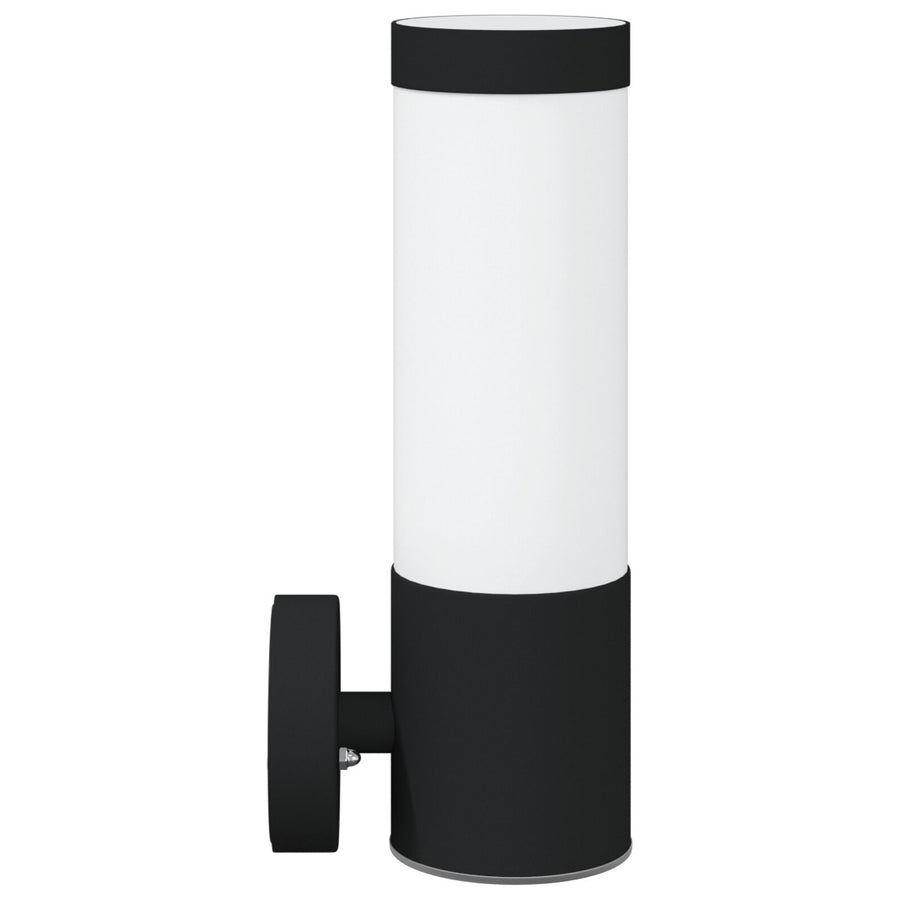 Buiten Wandlamp Rvs Ip44 1 Zwart zonder sensor