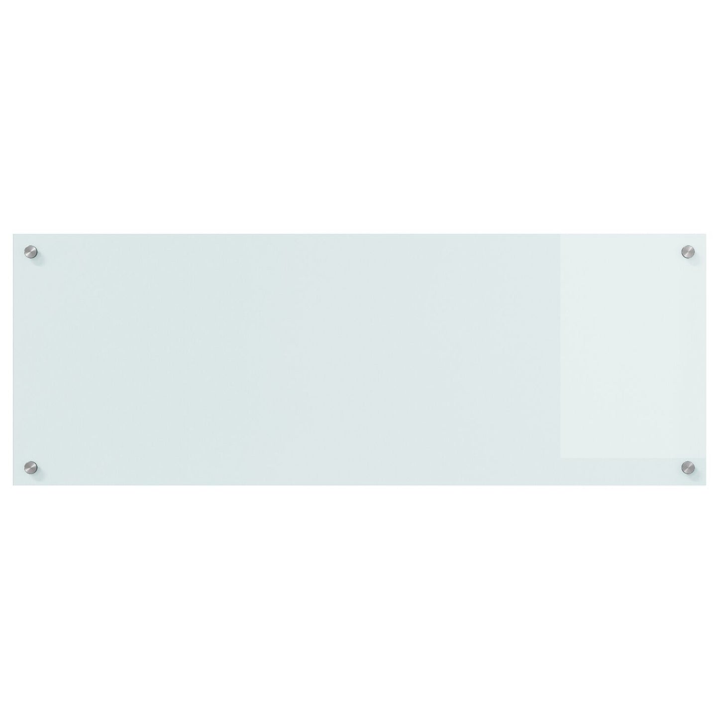 Keuken Achterwand 110X40X0,6 Cm Veiligheidsglas Wit 110 x 40 cm