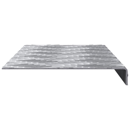 Aluminium Traplopers 10 Stuks Anti-Slip 60X18 Cm 60 x 18 x 2.5 cm Rechthoekig