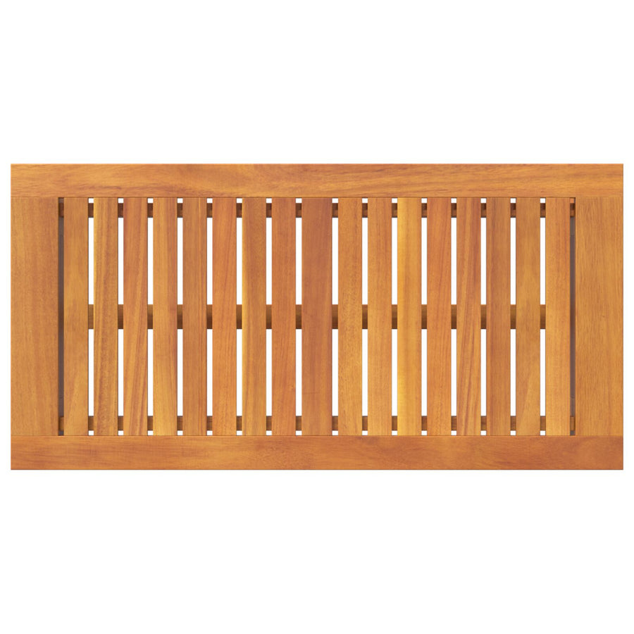 90X45X40 Cm Massief Acaciahout zonder kussen Koffietafel
