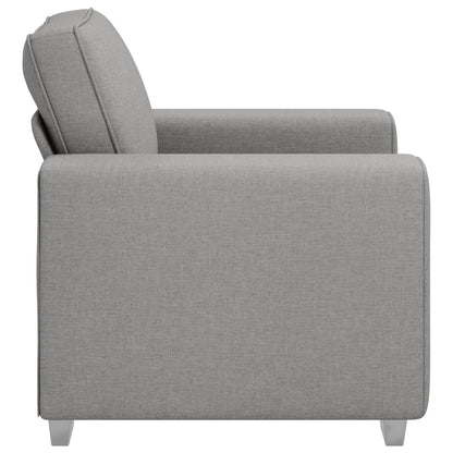 Fauteuil Stof Cloud grijs 59 cm