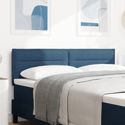 Hoofdbord 144 cm blauw stof