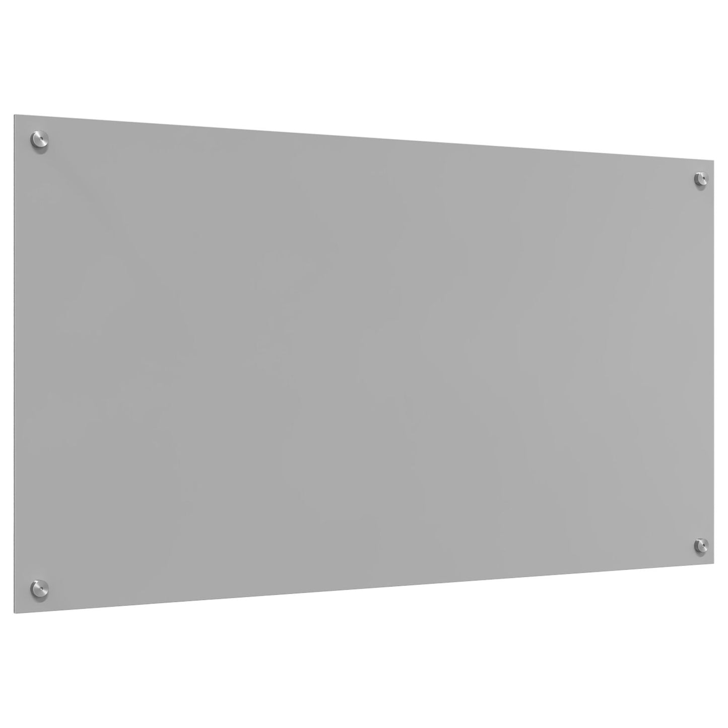 Keuken Achterwand 110X60X0,6 Cm Gehard Glas Lichtgrijs 110 x 60 cm