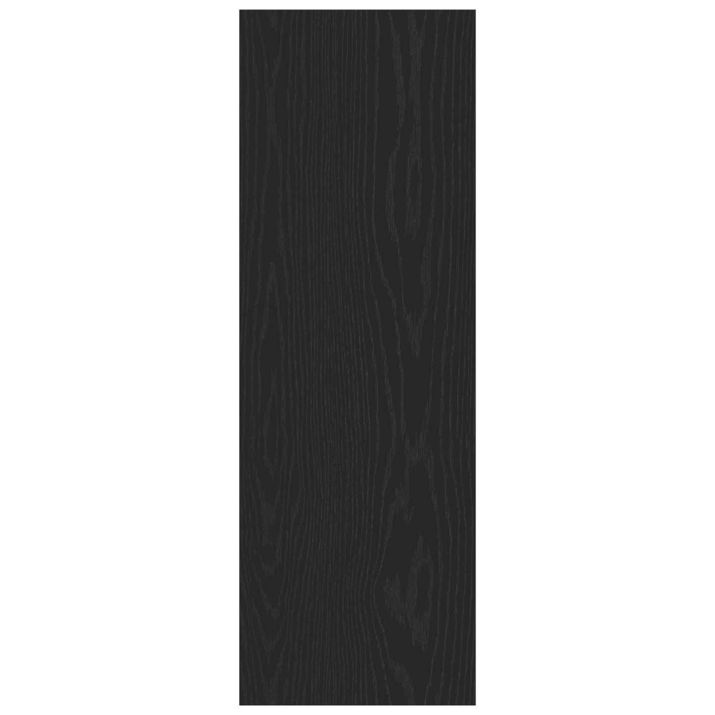 Wandmontage Tv-Kasten 2 Stuks Zwart Eiken 30,5X30X90 Cm Bewerkt Hout