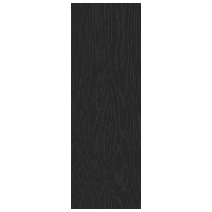Wandmontage Tv-Kasten 2 Stuks Zwart Eiken 30,5X30X90 Cm Bewerkt Hout