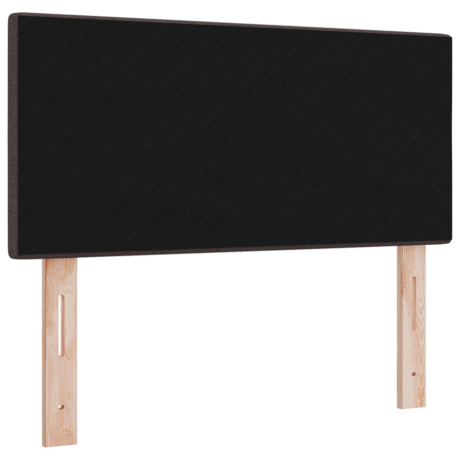 Hoofdbord Knop Ge Tuft Stof Donkerbruin 90 cm Laag hoofdbord