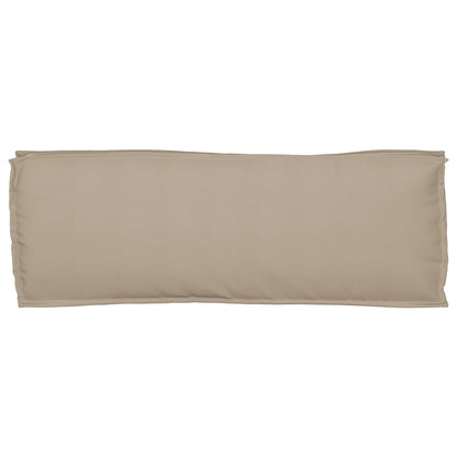 Pallet Kussen Voor Bank 110X40X8 Cm Oxford Stof Taupe
