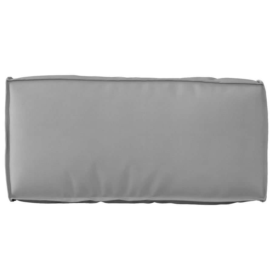 Palletkussen Voor Rugsteun 80X40X12 Cm Oxford Stof Grijs