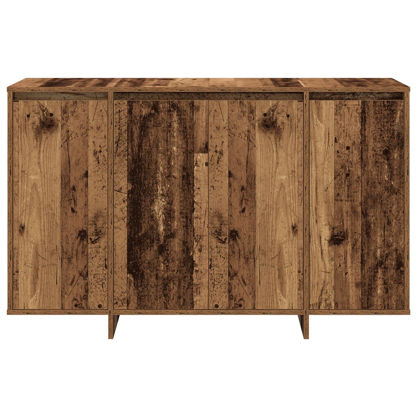 Bruin Dressoir Oud Hout Hout 120 X 41 X 75 Cm Dressoir