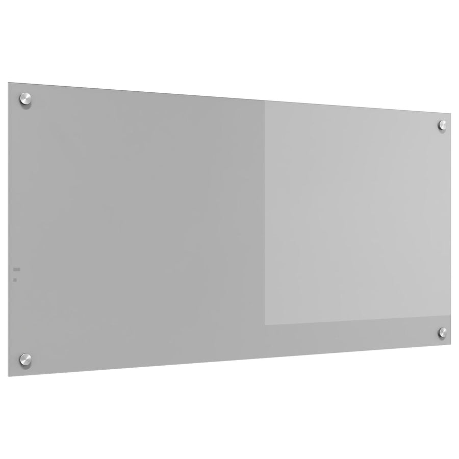 Keuken Achterwand 100X50X0,6 Cm Gelaagd Glas Lichtgrijs 100 x 50 cm