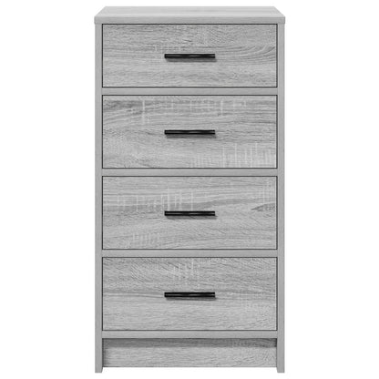 Sideboard 40X41X75 Cm Bewerkt Hout Grijs sonoma