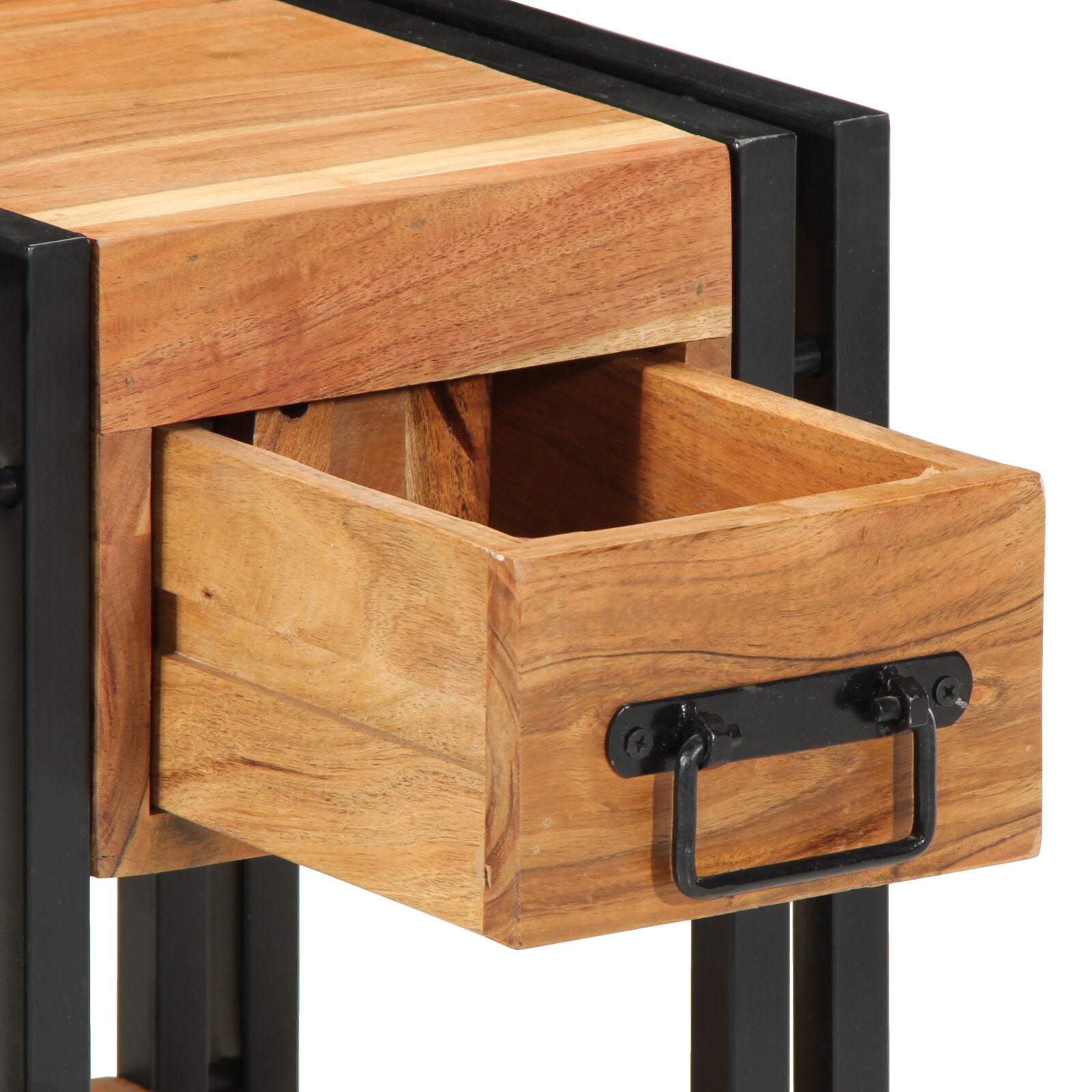 Nachtkastjes 2 Stuks Massief Hout Acaciahout 30 x 30 x 40 cm Massief acaciahout