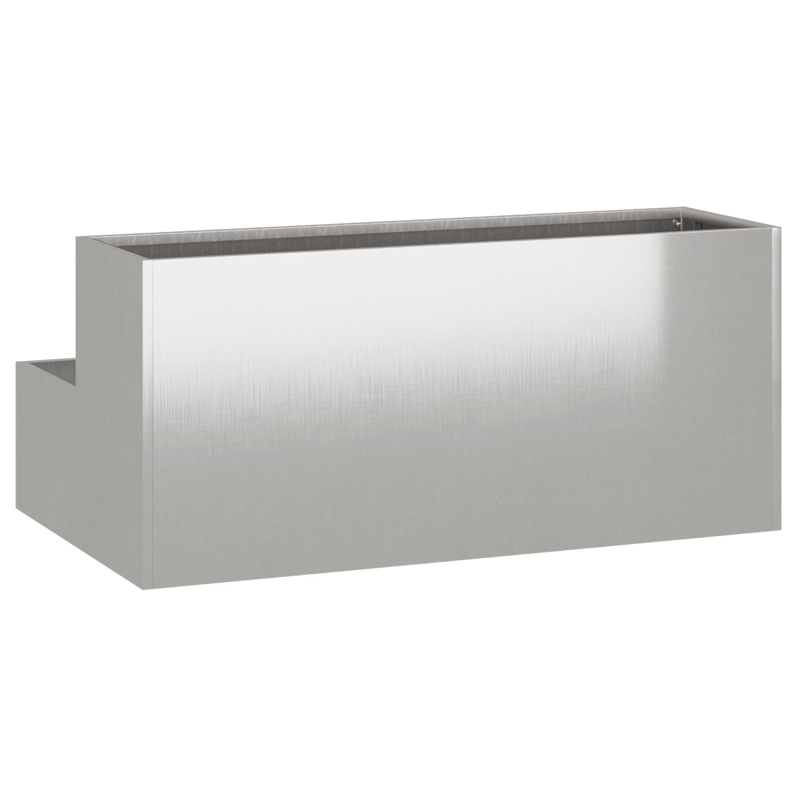 Tuinplanter 2-Tier 100 x 60 x 45 cm Roestvrijstaal
