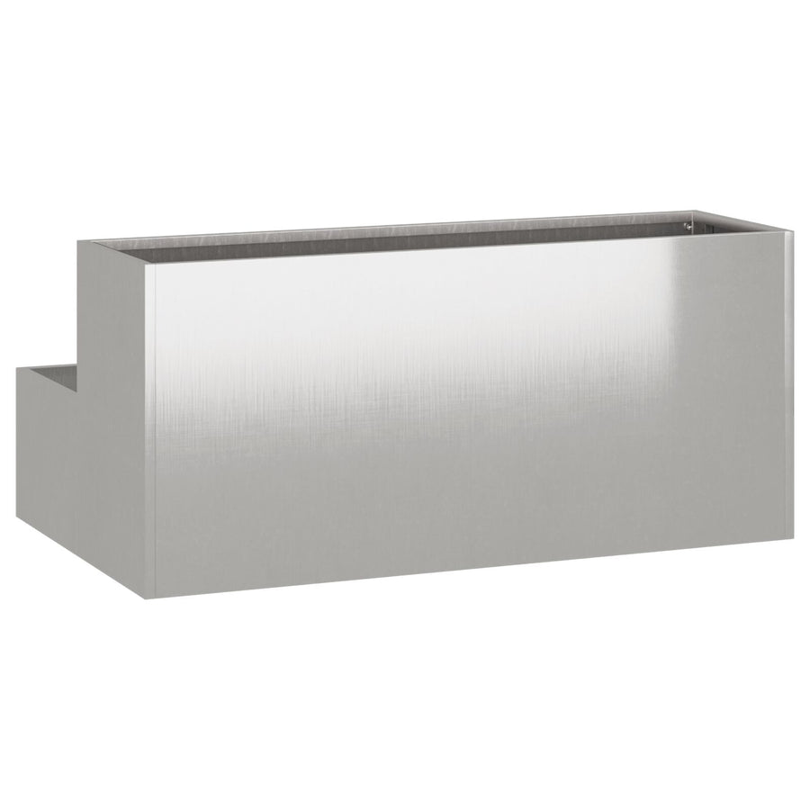 Tuinplanter 2-Tier 100 x 60 x 45 cm Roestvrijstaal