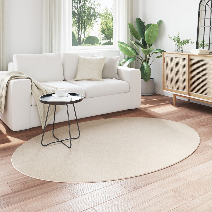 Vloerkleden Polyester Antislip Vloerkleden Beige 140 x 200 cm