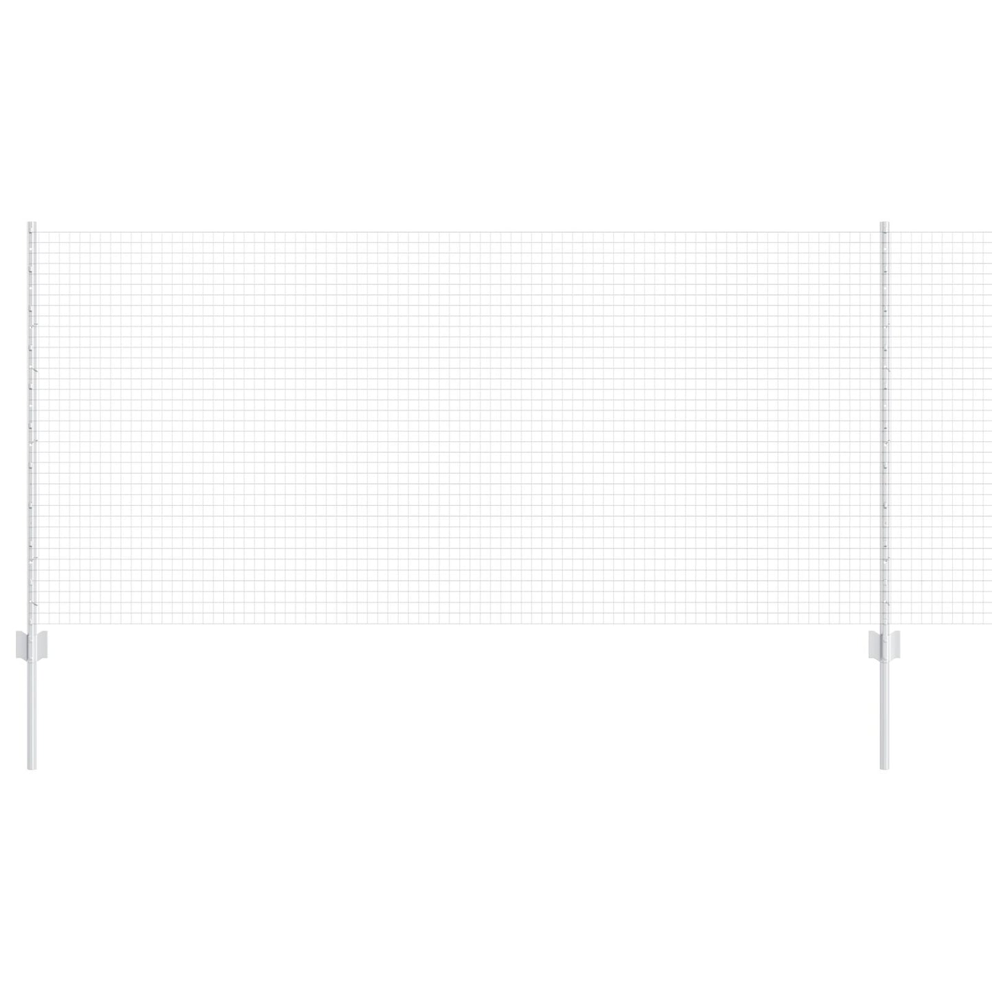 Kippenhek Set Set Van 2 Gegalvaniseerd Staal 25 X 1 M Duurzaam