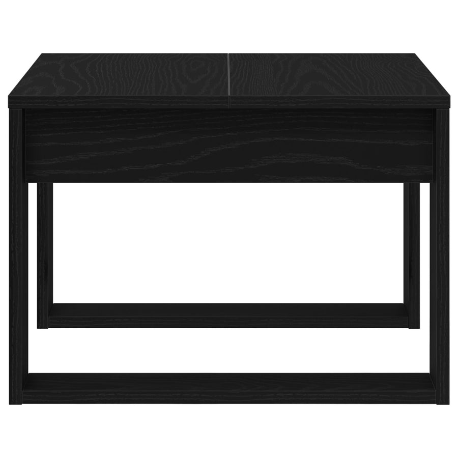 Zijtafel - , Gemaakt Van Engineered Wood 50 x 50 x 35 cm Zwarte eiken