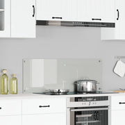 Keuken spatbescherming 110x40 cm gehard glas