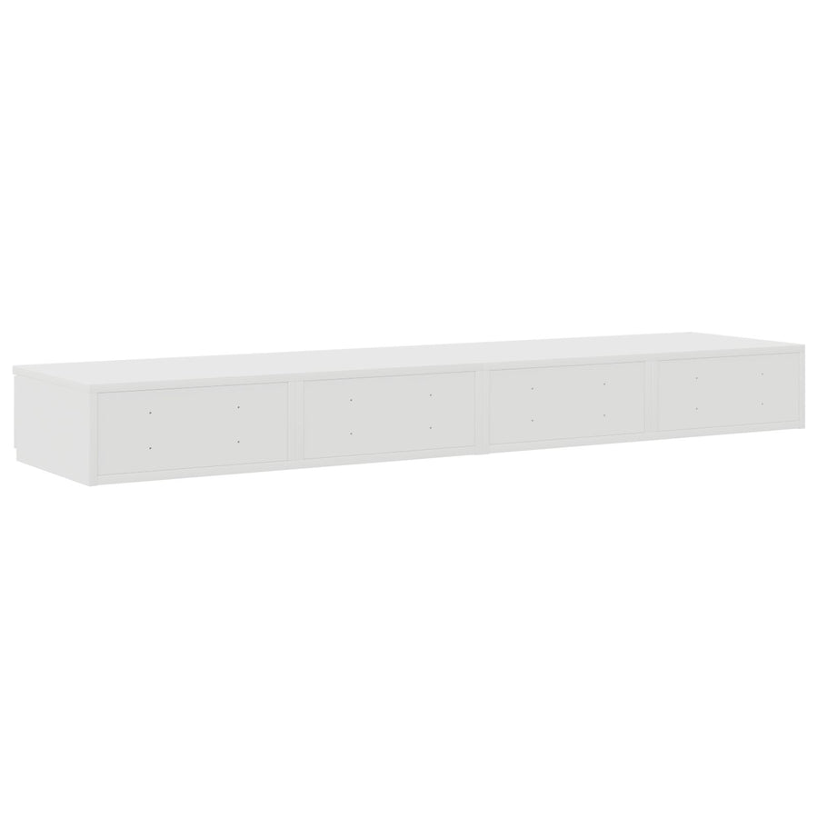 Bedladen Gefabriceerd Hout Wit 135 x 36,5 x 16,5 cm