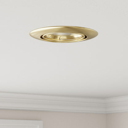 Lampen Set Van 12 Metaal, Kunststof 9 Cm Lichtgewicht Goud