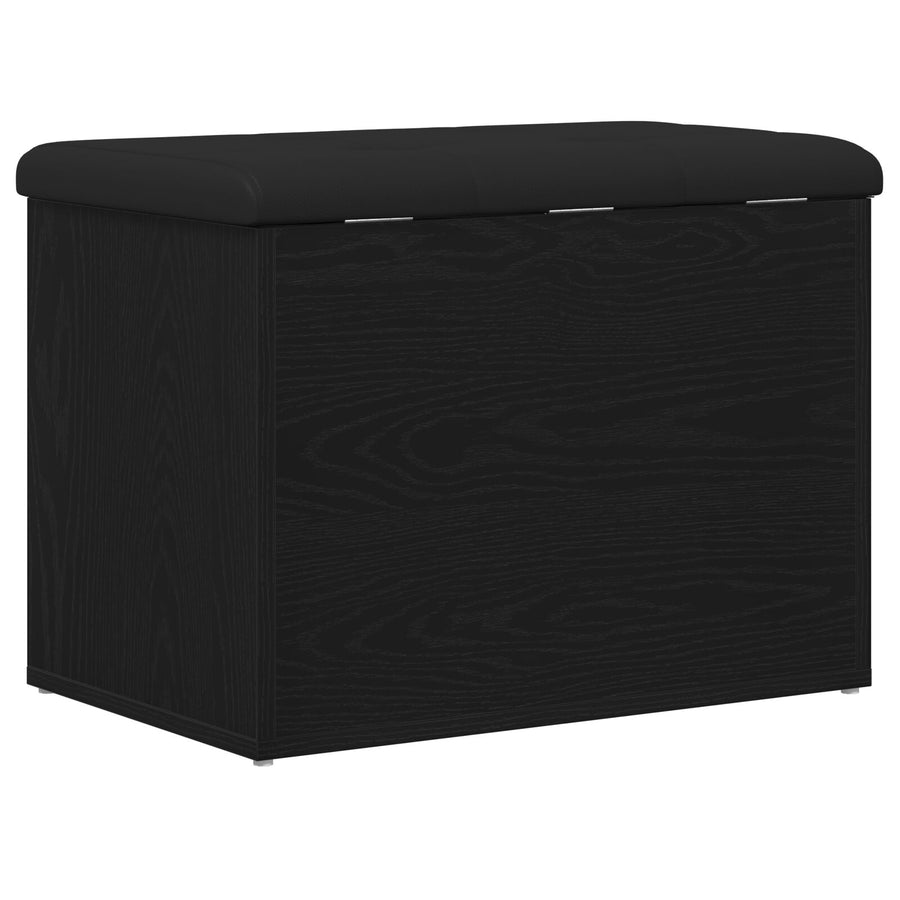Opslagbank 60X40X45 Cm Houtmateriaal Zwart eiken 62 x 42 x 45 cm