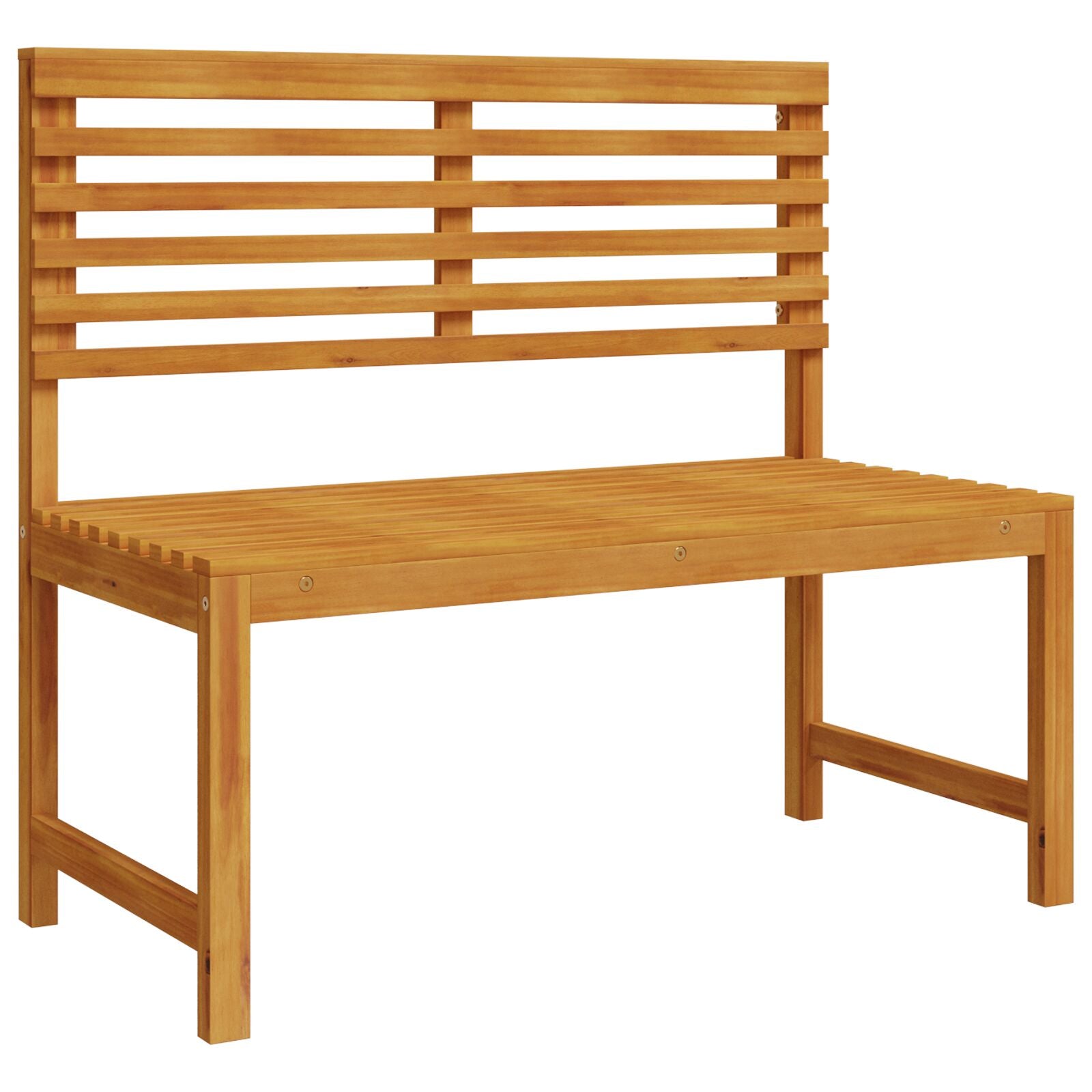 3-Delige Tuinbank Set Van Massief Acaciahout zonder kussen 2x banken + 1x stoel
