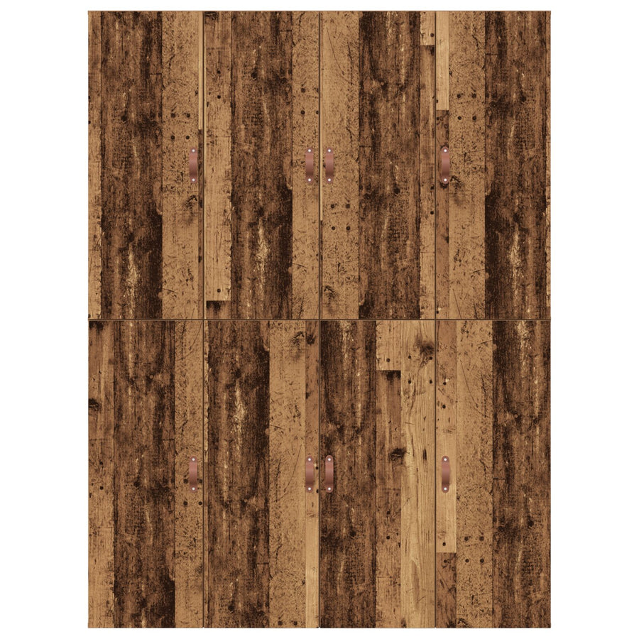 Opslagbedframe Oud Hout Oude Hout 135 x 190 cm