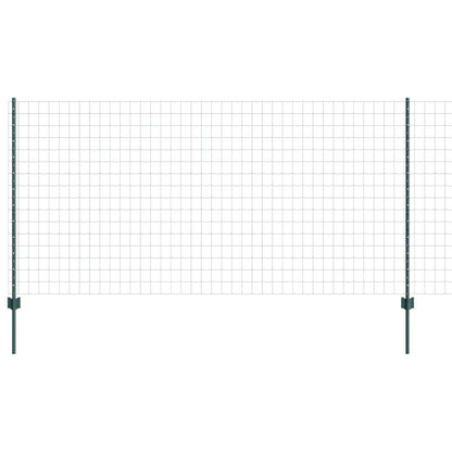 Tuinhekje Set Set Van 2 Groen Metaal 10 X 1.2 M Uitbreidbaar
