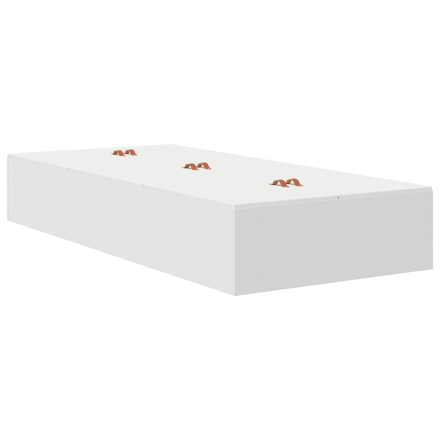 Opbergbedframe Wit 90 x 190 cm