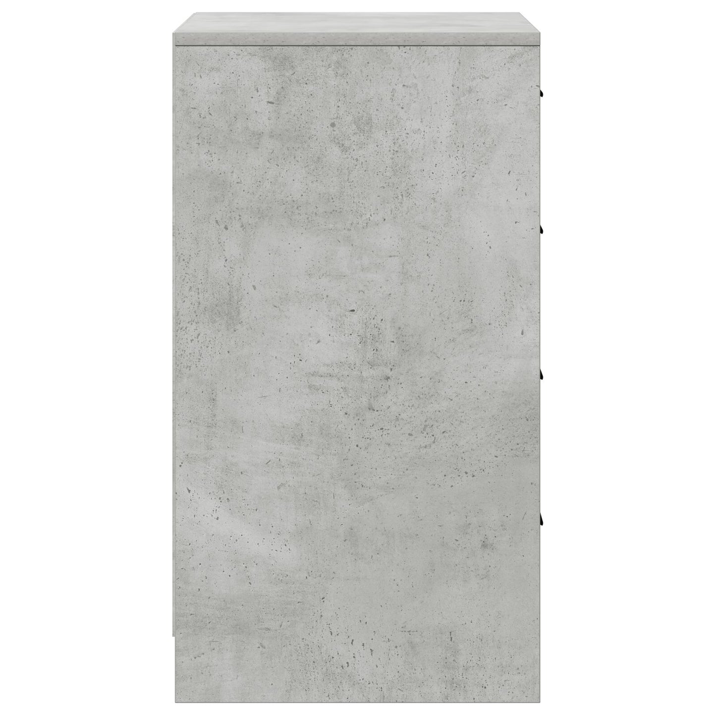 Sideboard 40X41X75 Cm Bewerkt Hout Betonnen grijs