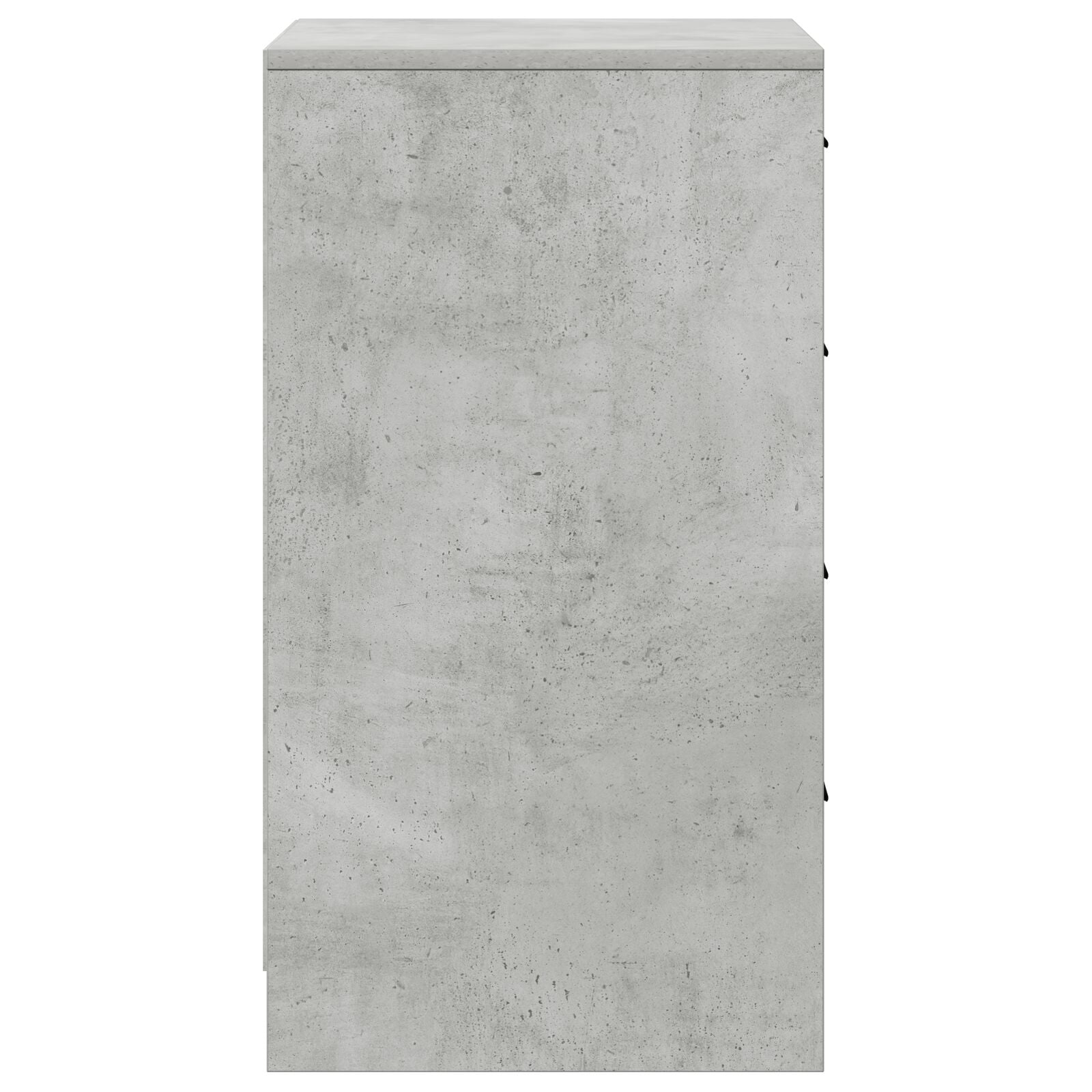 Sideboard 40X41X75 Cm Bewerkt Hout Betonnen grijs