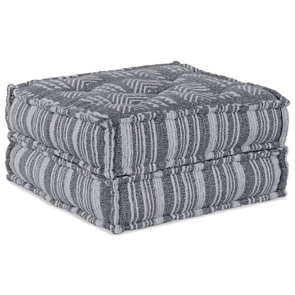 Modulaire Poef Grijs 70X70X36 Stof Grijze Print 70 x 70 x 36 cm Lounge sofa