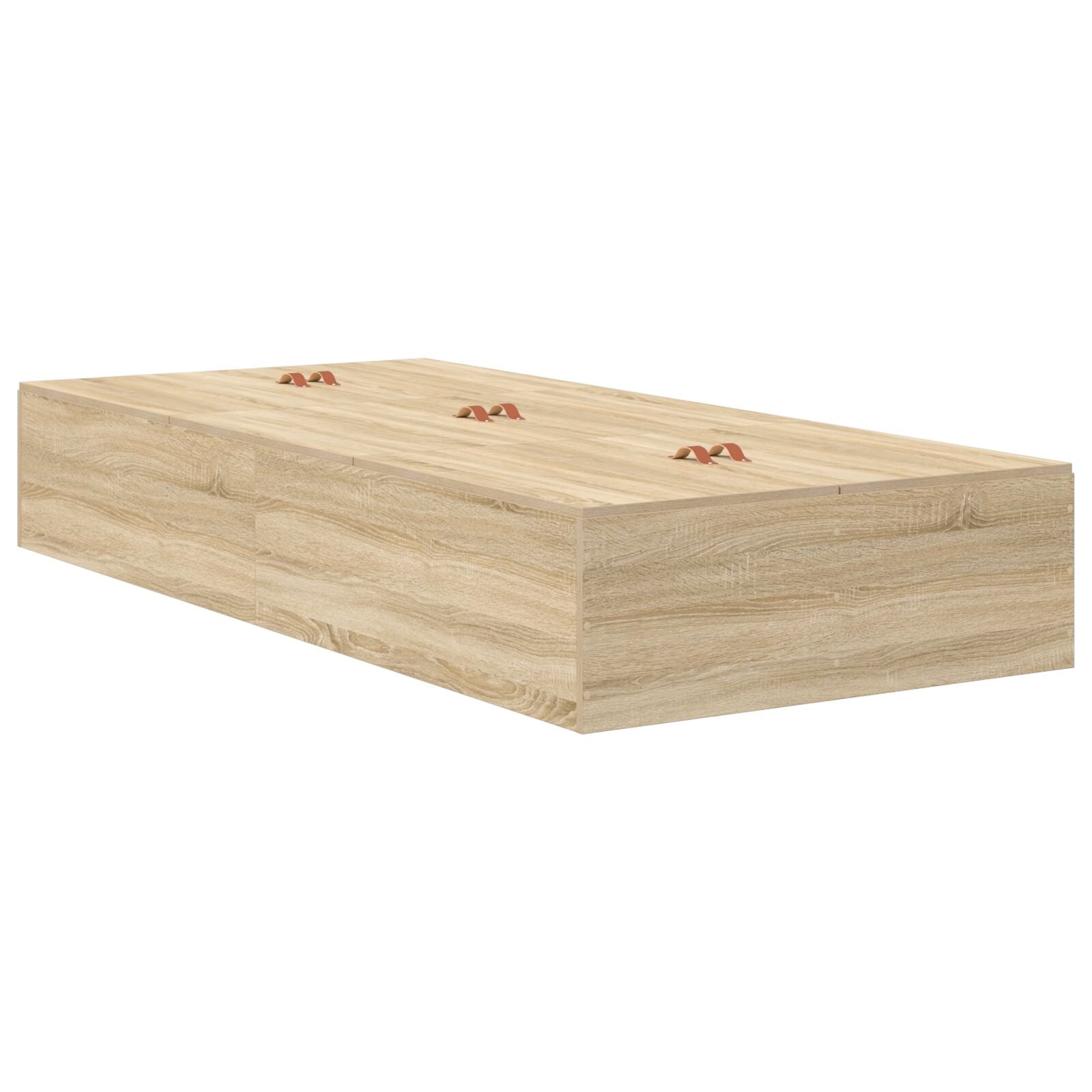 Opbergbedframe Sonoma Eik 100 x 200 cm