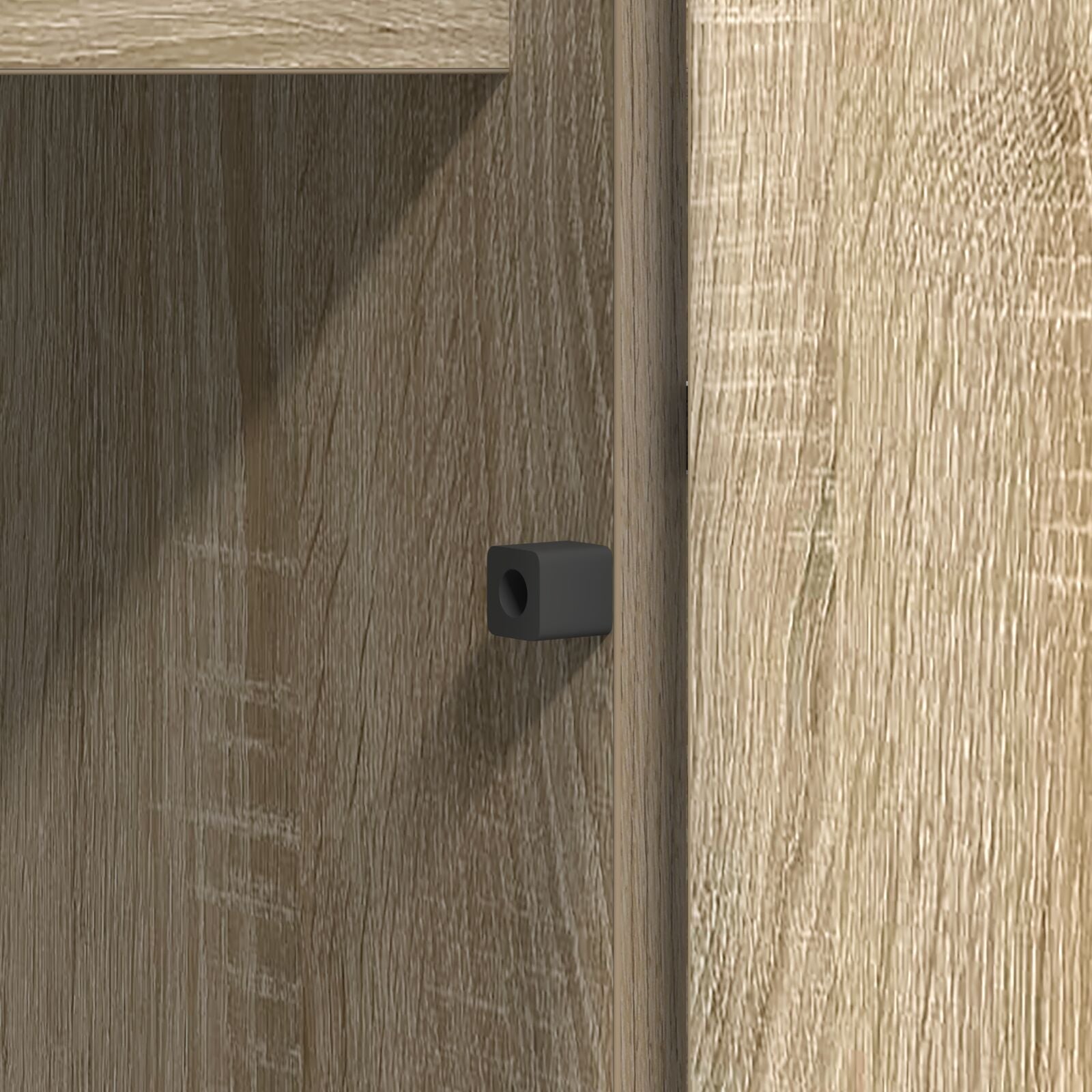 Tv-Meubel Met Led Sonoma Eik 180X38X49 Cm Gelaagd Hout Sonoma eiken