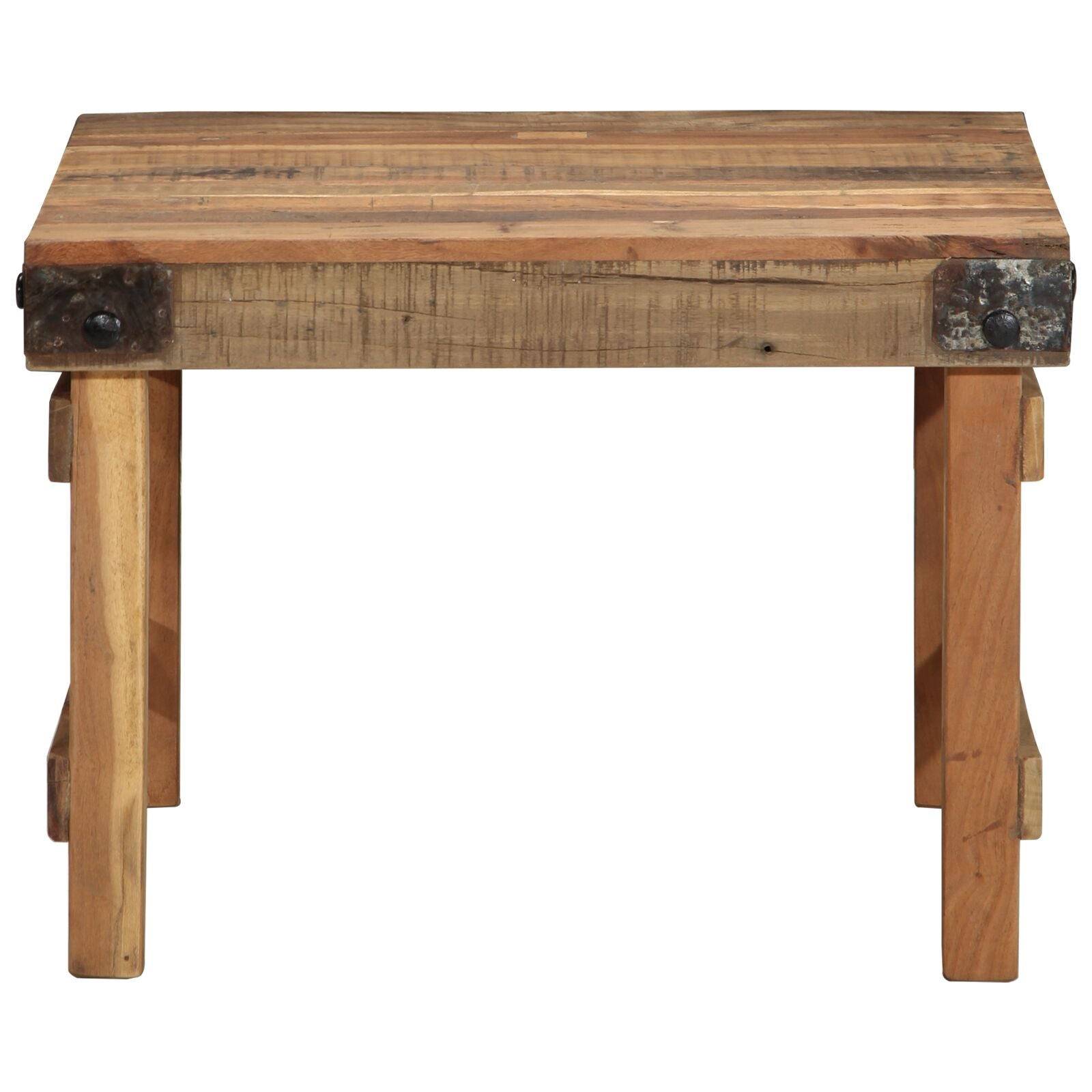 Salontafel Massief Hout Gerecycled 55 x 60 x 40 cm