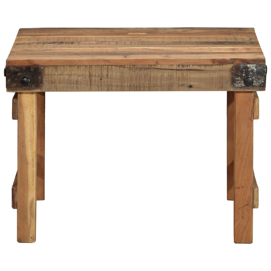 Salontafel Massief Hout Gerecycled 55 x 60 x 40 cm
