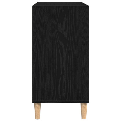 Dressoir Zwart Eiken 103,5X35X70 Cm