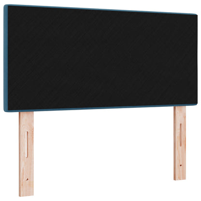 Hoofdbord Met Knopen Tufted Donkerblauw Fluweel Marineblauw 90 cm Laag hoofdbord