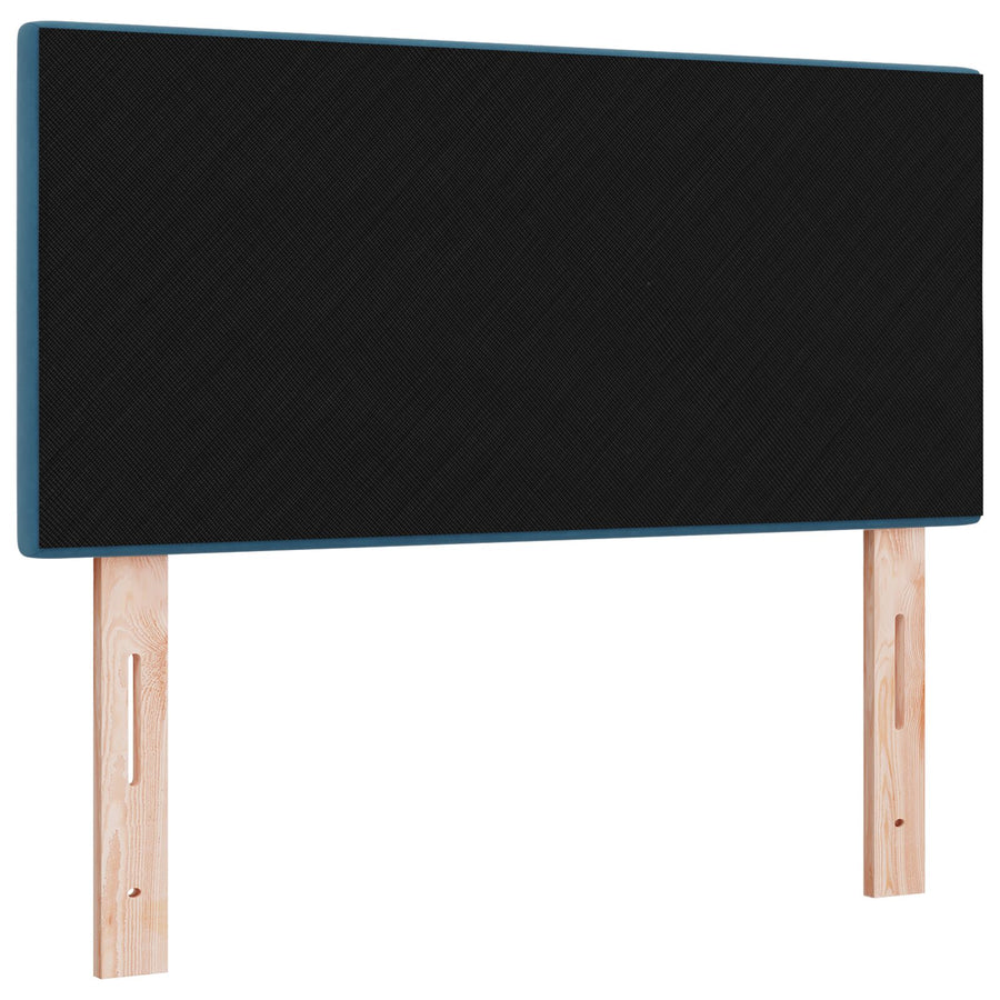 Hoofdbord Met Knopen Tufted Donkerblauw Fluweel Marineblauw 90 cm Laag hoofdbord
