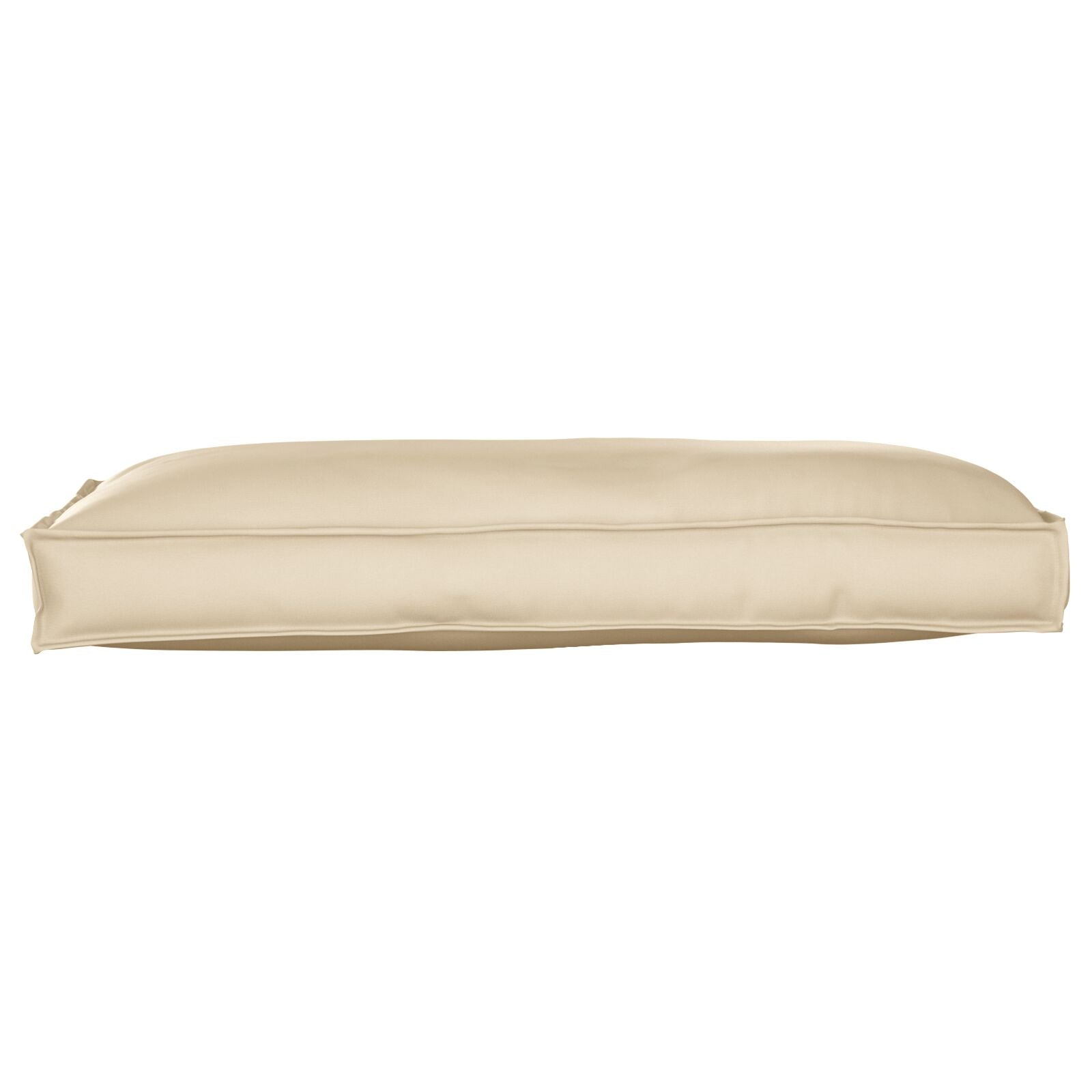 Palletkussen Voor Zit/Rugsteun Beige 120X60X12 Cm Oxford Stof