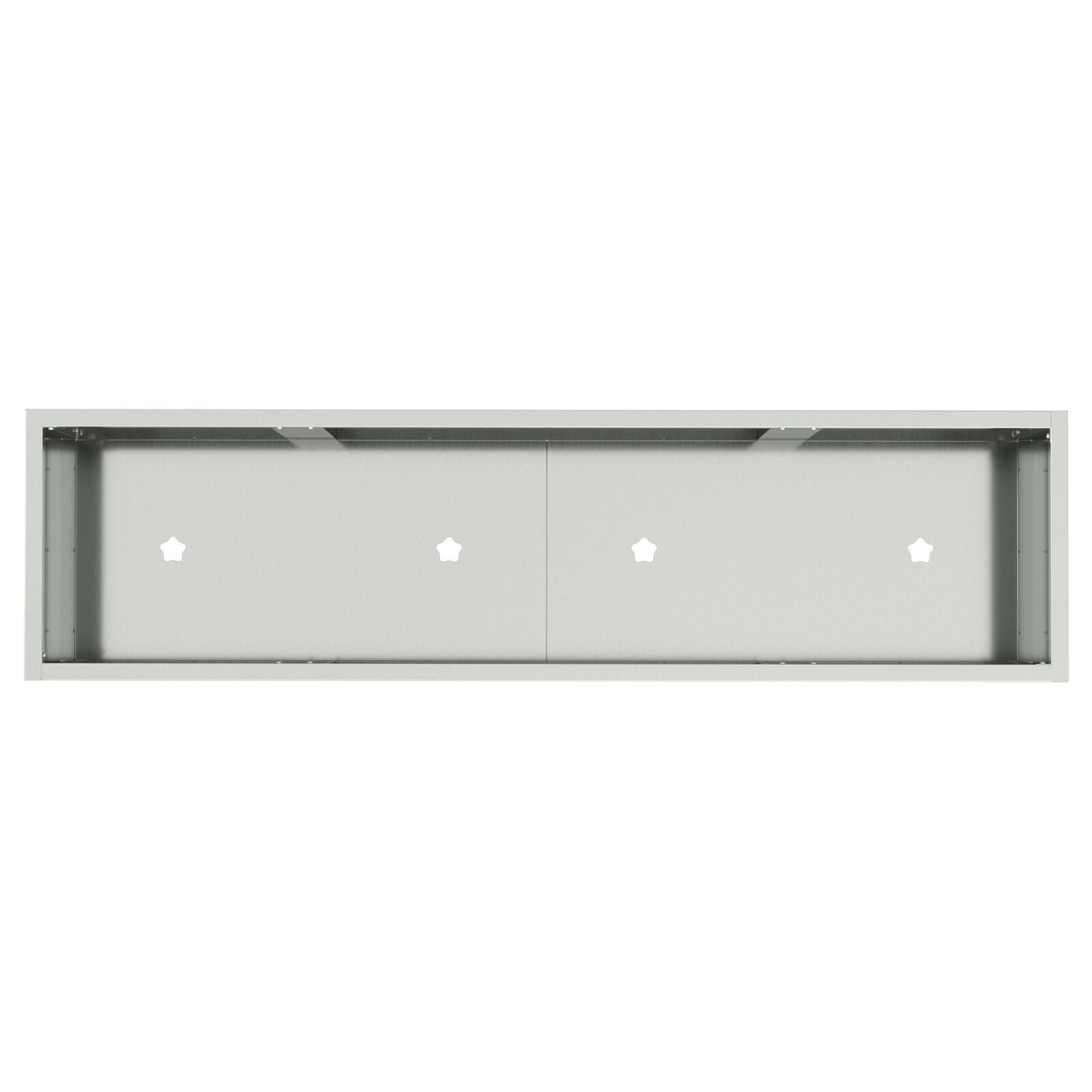 Verhoogde Tuinbak Gegalvaniseerd staal 100 x 26 x 82 cm