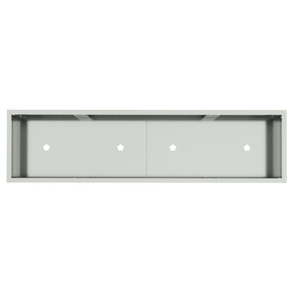 Verhoogde Tuinbak Gegalvaniseerd staal 100 x 26 x 82 cm