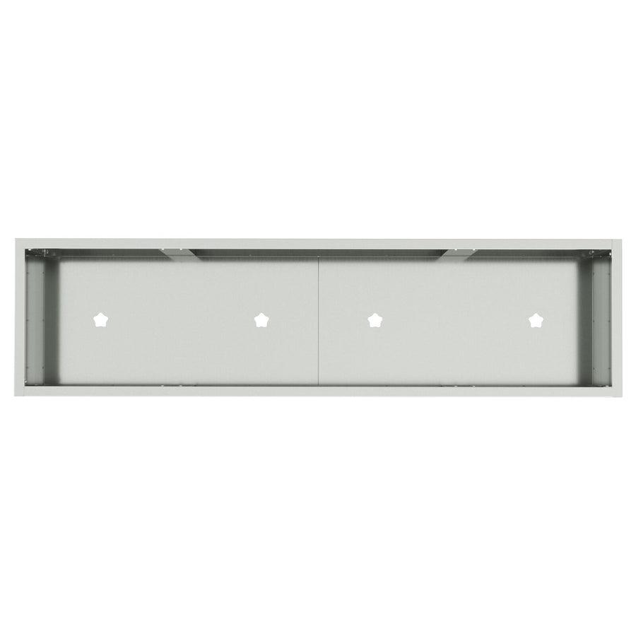 Verhoogde Tuinbak Gegalvaniseerd staal 100 x 26 x 82 cm