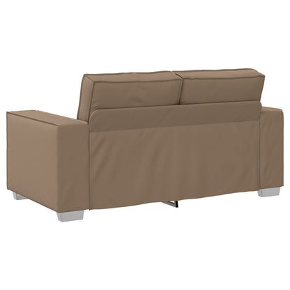 Loveseat Sofa Kunstleer Cappuccino 120 cm
