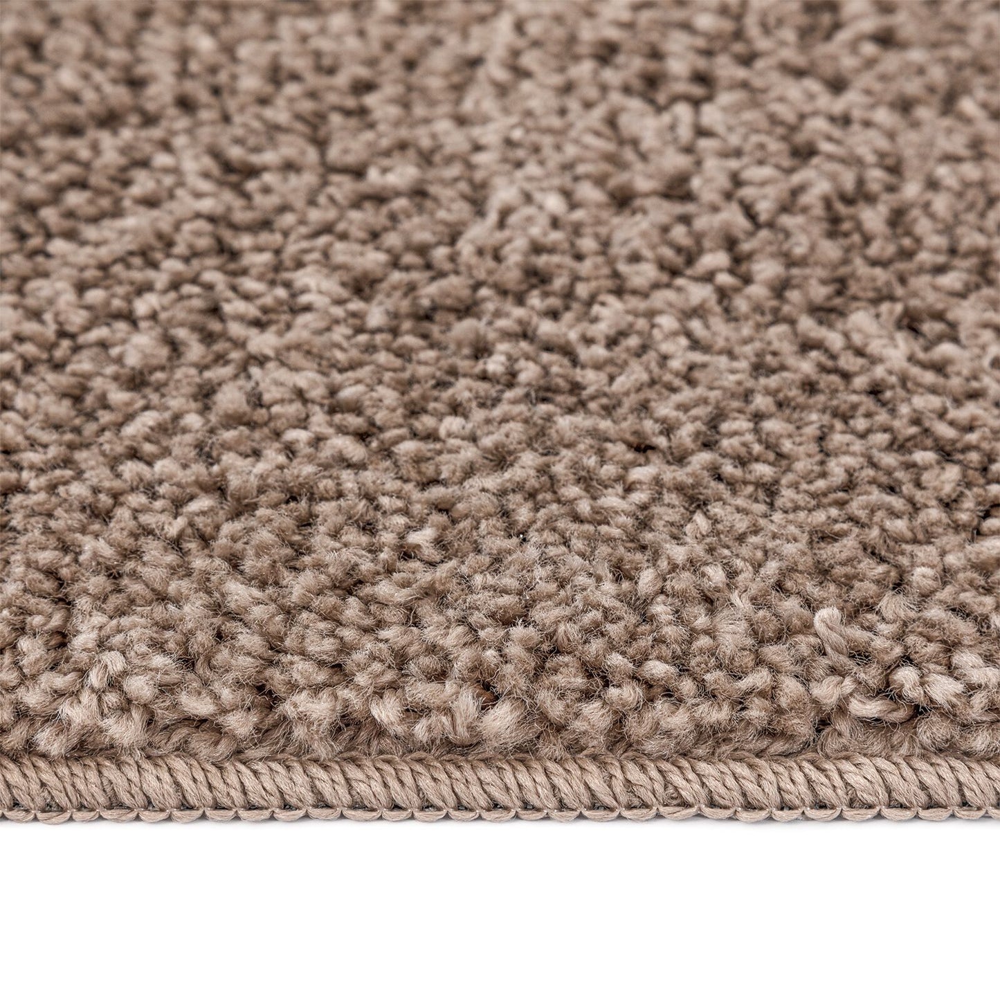 Shaggy Tapijt Met Latex Achterkant Bruin 80 x 150 cm