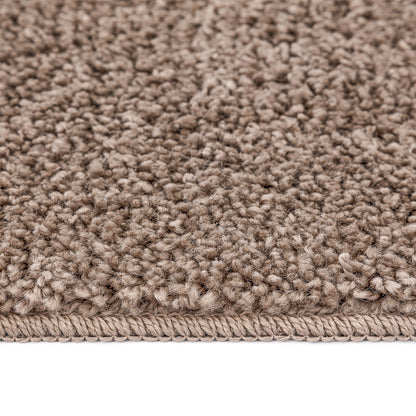 Shaggy Tapijt Met Latex Achterkant Bruin 80 x 150 cm