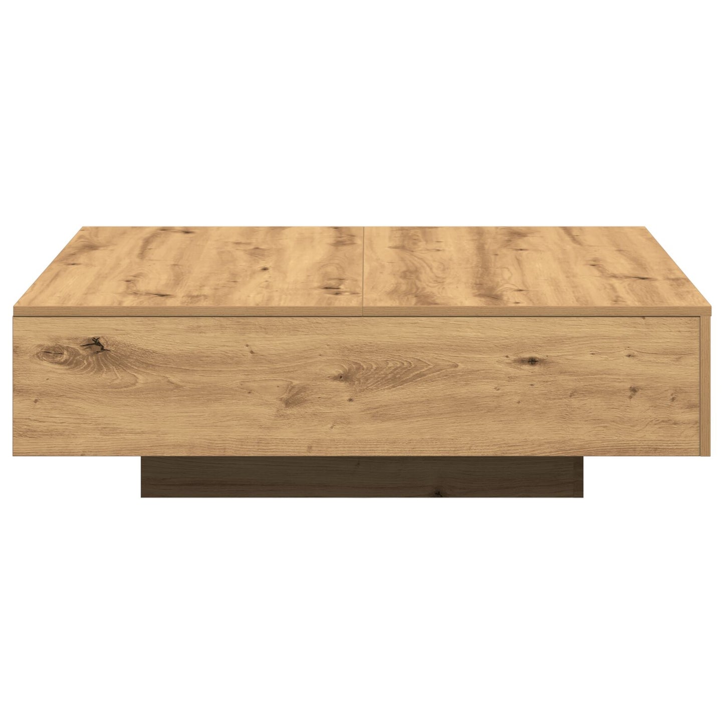 Salontafel Artisan Eiken 100X100X31 Cm Samengesteld Hout