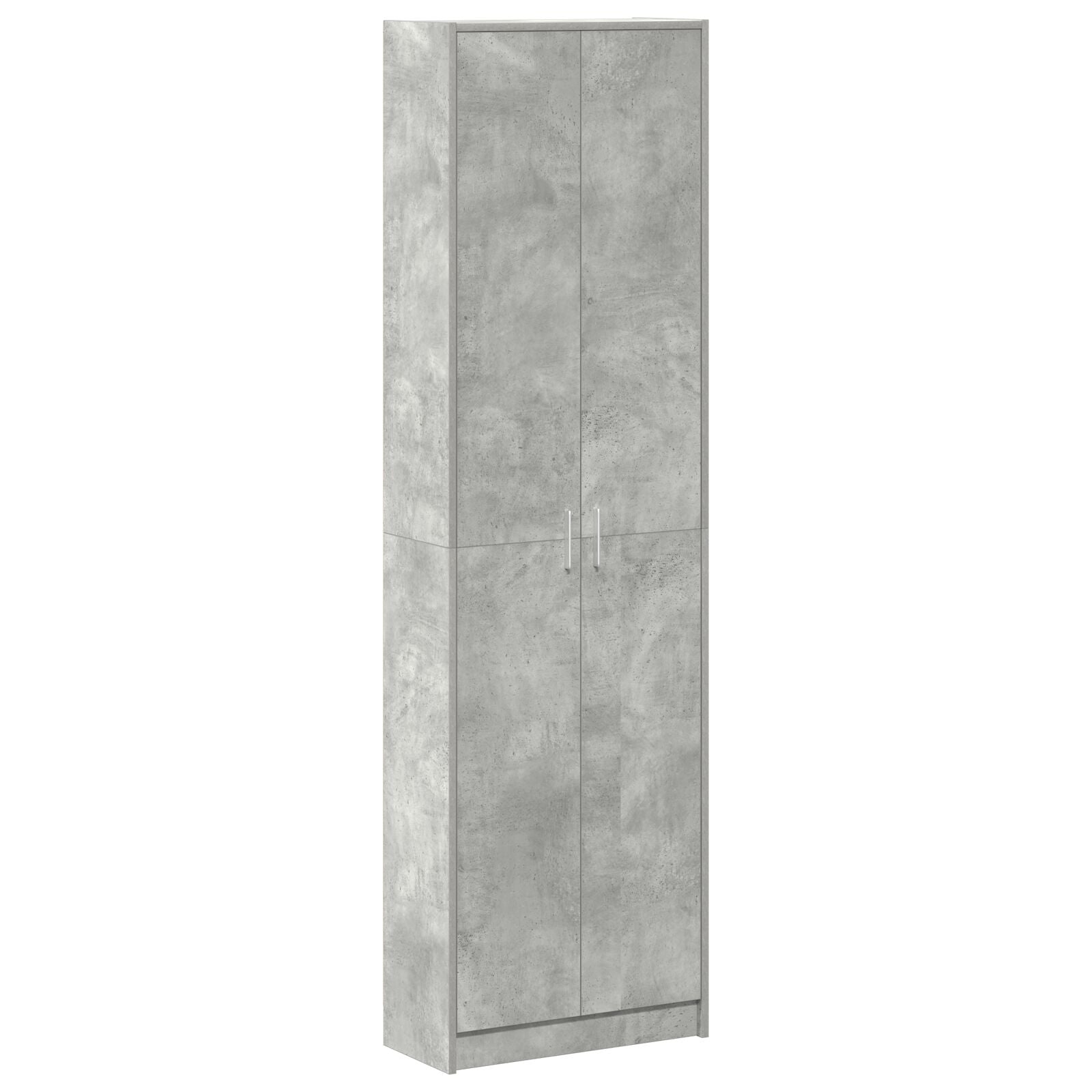 Kledingkast Betonlook 55x25x189 cm Hout